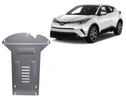 Protection convertisseur catalytique/cat lock  en aluminium Toyota C-HR