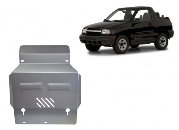 Cache sous moteur et de la boîte de vitesse Chevrolet Tracker - Aluminium  