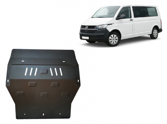 Cache sous moteur et de la boîte de vitesse Volkswagen Transporter T6.1 Caravelle