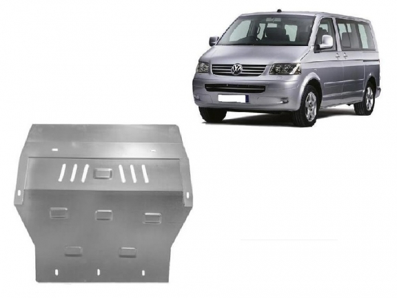Acier galvanisé cache sous moteur et de la boîte de vitesse Volkswagen Transporter T5 Caravelle