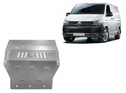 Acier galvanisé cache sous moteur et de la boîte de vitesse Volkswagen Transporter T6 Caravelle