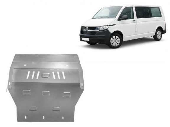 Acier galvanisé cache sous moteur et de la boîte de vitesse Volkswagen Transporter T6.1Caravelle