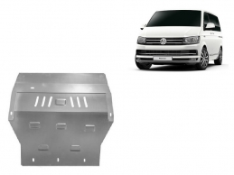 Cache sous moteur et de la boîte de vitesse Volkswagen Transporter T6 Caravelle - Aluminium