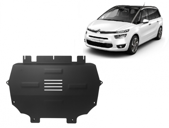 Cache sous moteur et de la boîte de vitesse Citroen Grand C4 Picasso
