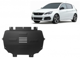 Cache sous moteur et de la boîte de vitesse Peugeot 308