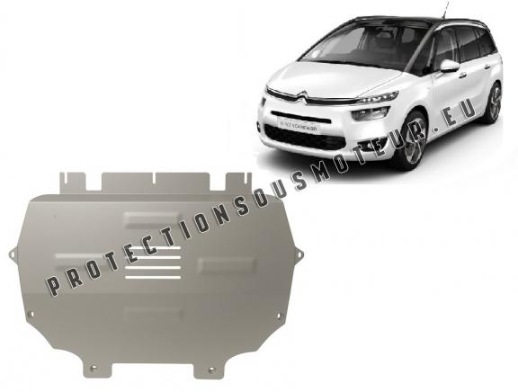 Cache sous moteur et de la boîte de vitesse Citroen C4 Picasso Aluminium