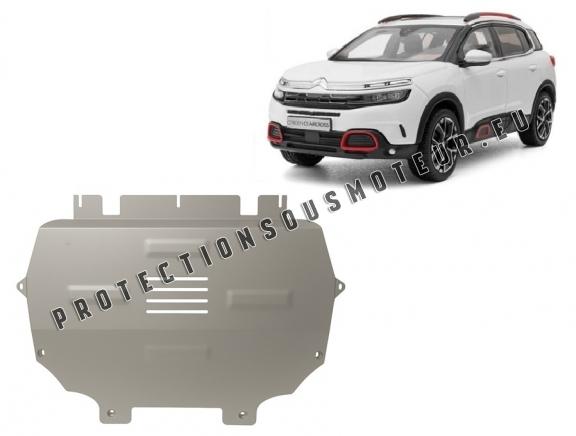 Cache sous moteur et de la boîte de vitesse Citroen C5 Aircross Aluminium