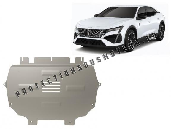 Cache sous moteur et de la boîte de vitesse Peugeot 408 Aluminium