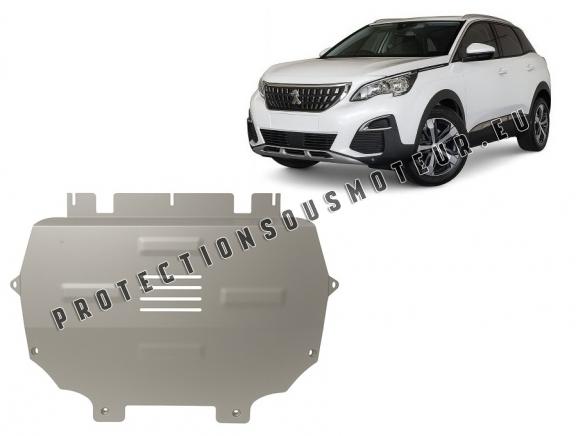 Cache sous moteur et de la boîte de vitesse Peugeot 3008 Aluminium