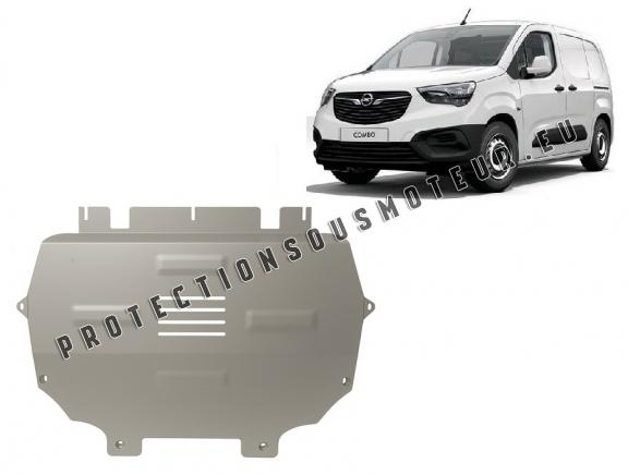 Cache sous moteur et de la boîte de vitesse Opel Combo E Aluminium