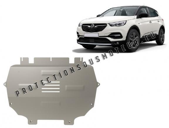 Cache sous moteur et de la boîte de vitesse Opel Grandland X Aluminium