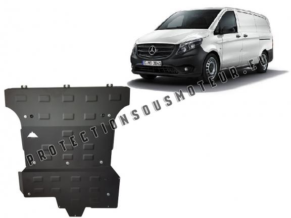 Cache de protection sous moteur et de la boîte de vitesse  Mercedes Vito W447 2.2 D, 4x4