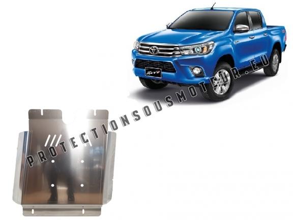 Cache de protection aluminium de la boîte de vitesse Toyota Hilux Revo