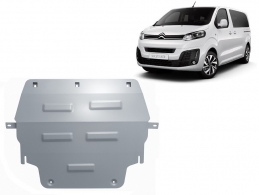Cache sous moteur et de la boîte de vitesse Citroen Spacetourer Aluminium