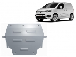Cache sous moteur et de la boîte de vitesse Toyota Proace Aluminium