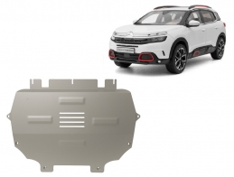 Cache sous moteur et de la boîte de vitesse Citroen C5 Aircross Aluminium