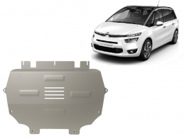 Cache sous moteur et de la boîte de vitesse Citroen C4 Picasso Aluminium