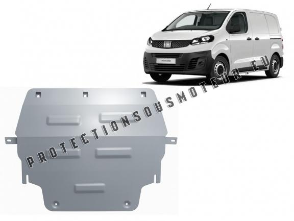 Cache sous moteur et de la boîte de vitesse Fiat Scudo Aluminium