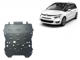 Cache sous moteur et de la radiateur Citroen C4 Picasso
