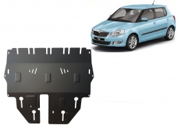 Cache sous moteur et de la boîte de vitesse Skoda Fabia 3