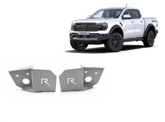 Cache-capteur en aluminium du bras de suspension arrière Ford Ranger Raptor