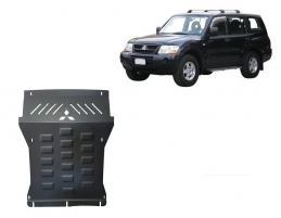 Cache sous moteur et de la radiateur Mitsubishi Pajero 3 (V60, V70) Vers 2.0