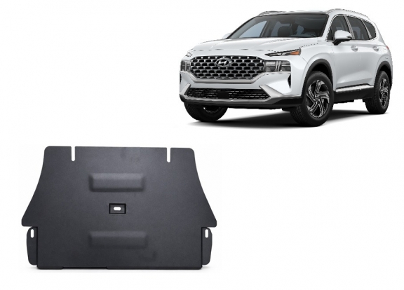Cache de protection convertisseur catalytique Hyundai Santa Fe