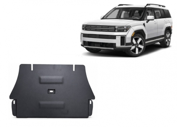 Cache de protection convertisseur catalytique Hyundai Santa Fe
