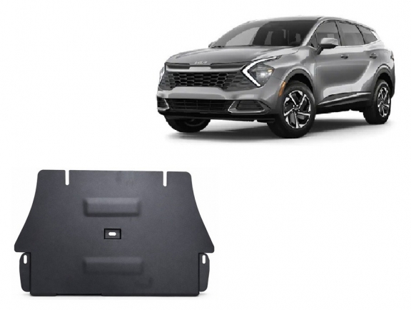 Cache de protection convertisseur catalytique Kia Sportage