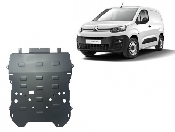 Cache sous moteur et de la boîte de vitesse Citroen Berlingo