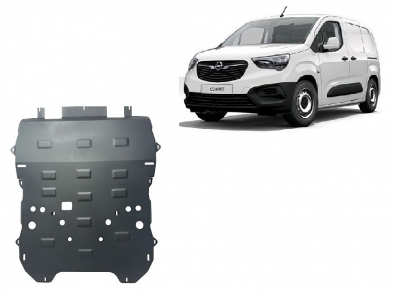 Cache sous moteur et de la boîte de vitesse Opel Combo C 