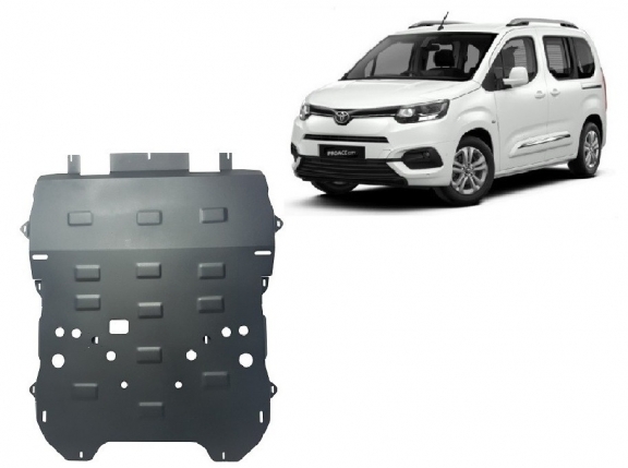 Cache sous moteur et de la boîte de vitesse Toyota Proace