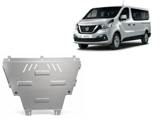 Cache sous moteur et de la boîte de vitesse Nissan NV300 Aluminium
