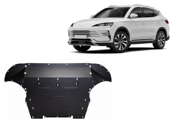 Cache sous moteur et de la boîte de vitesse BYD Seal U