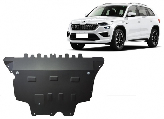 Cache sous moteur et de la boîte de vitesse Skoda Kodiaq