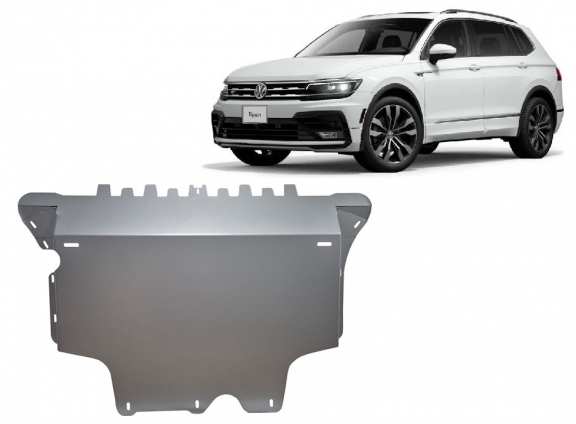 Cache sous moteur et de la boîte de vitesse en aluminium VW Tiguan