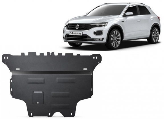 Cache sous moteur et de la boîte de vitesse Volkswagen T-Roc - Boîte de vitesse automatique