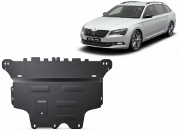Cache sous moteur et de la boîte de vitesse Skoda Superb - Boîte de vitesse automatique