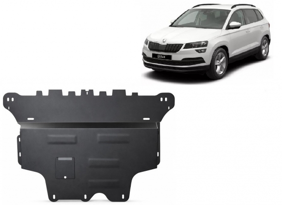 Cache sous moteur et de la boîte de vitesse Skoda Karoq - Boîte de vitesse automatique
