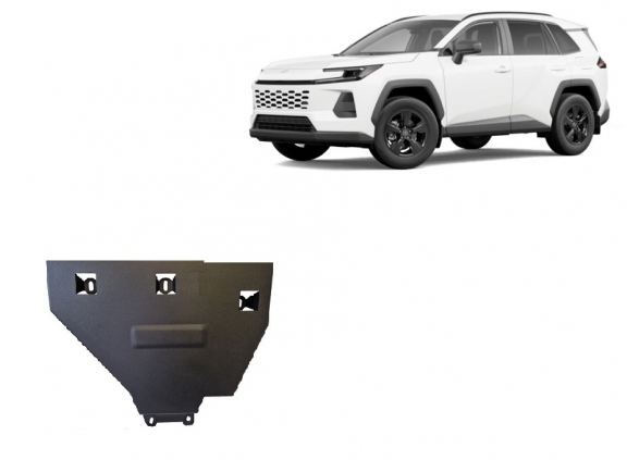 Cache de protection du différentiel Toyota RAV 4 Hybrid