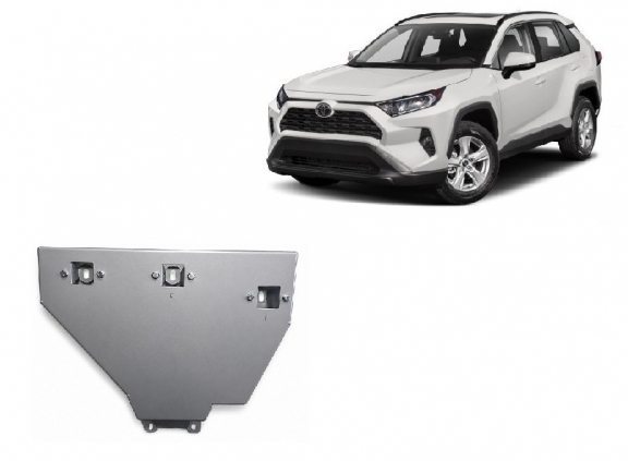 Cache de protection du différentiel en aluminium Toyota Rav4