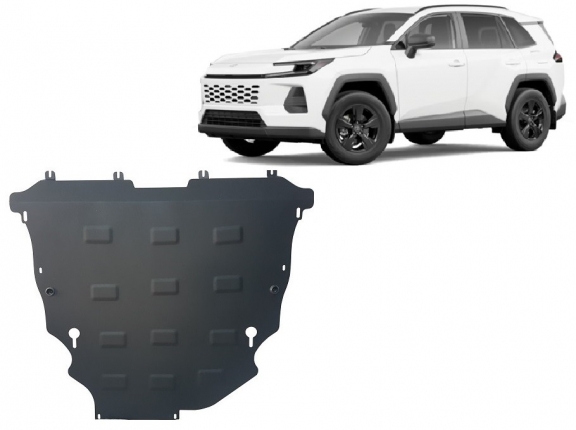 Cache sous moteur et de la boîte de vitesse Toyota Rav4