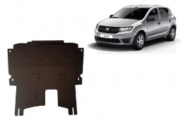 Cache sous moteur et de la boîte de vitesse Dacia Sandero 2