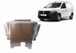 Aluminium cache sous moteur et de la boîte de vitesse Dacia Dokker