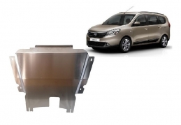 Cache sous moteur et de la boîte de vitesse DACIA LODGY - Aluminum