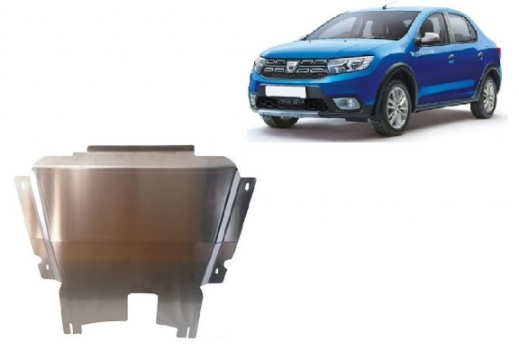 Aluminium cache sous moteur et de la boîte de vitesse Dacia Logan Stepway 