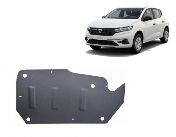 Cache de protection de réservoir Dacia Sandero