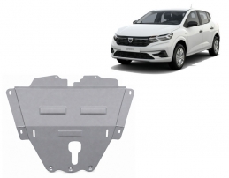 Aluminium cache sous moteur et de la boîte de vitesse Dacia Sandero