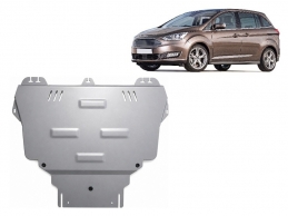 Cache sous moteur et de la boîte de vitesse Ford C-max Aluminium