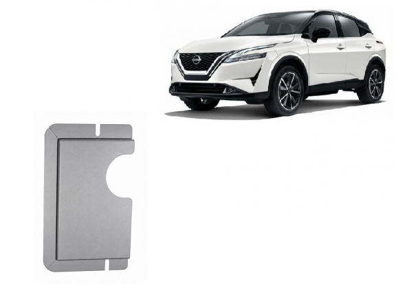 Cache de protection du différentiel Nissan Qashqai